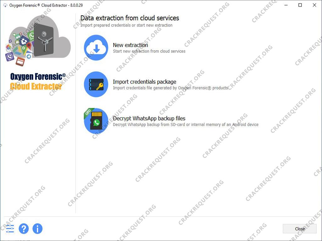 Oxygen Forensic Cloud Extractor